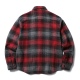 FLANNEL DOUBLE CLOSURE SHIRT(CLUCT:)