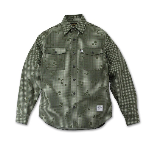 camoflage shirt seventy four doarat cluct virgo scanner