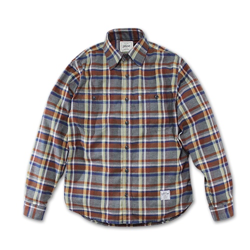 SEVENTY FOUR:FLANNEL SHIRT L/S (SEVENTY FOUR) :: DOARAT/CLUCT 