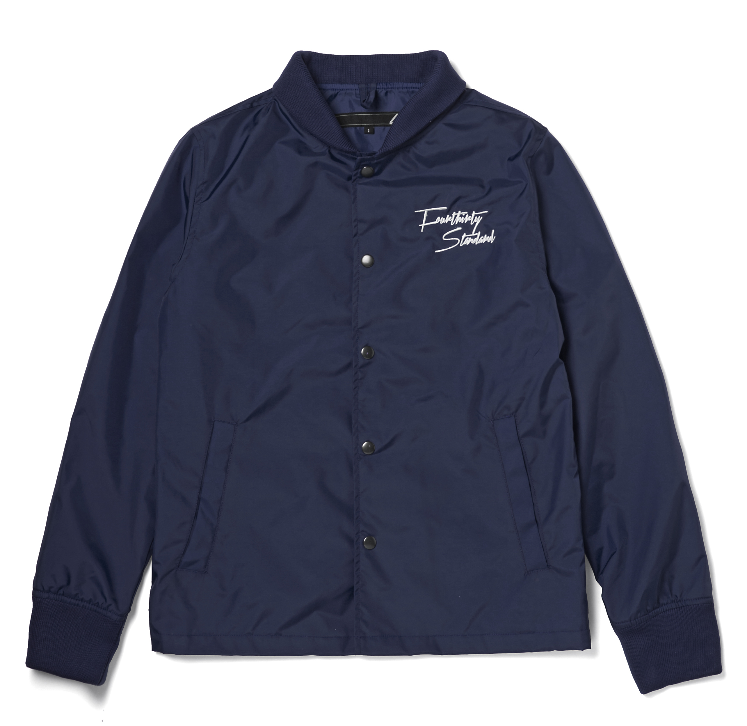 FTY-14-128 NYLON SHELL B.B COACH JACKET NVY 1.jpg