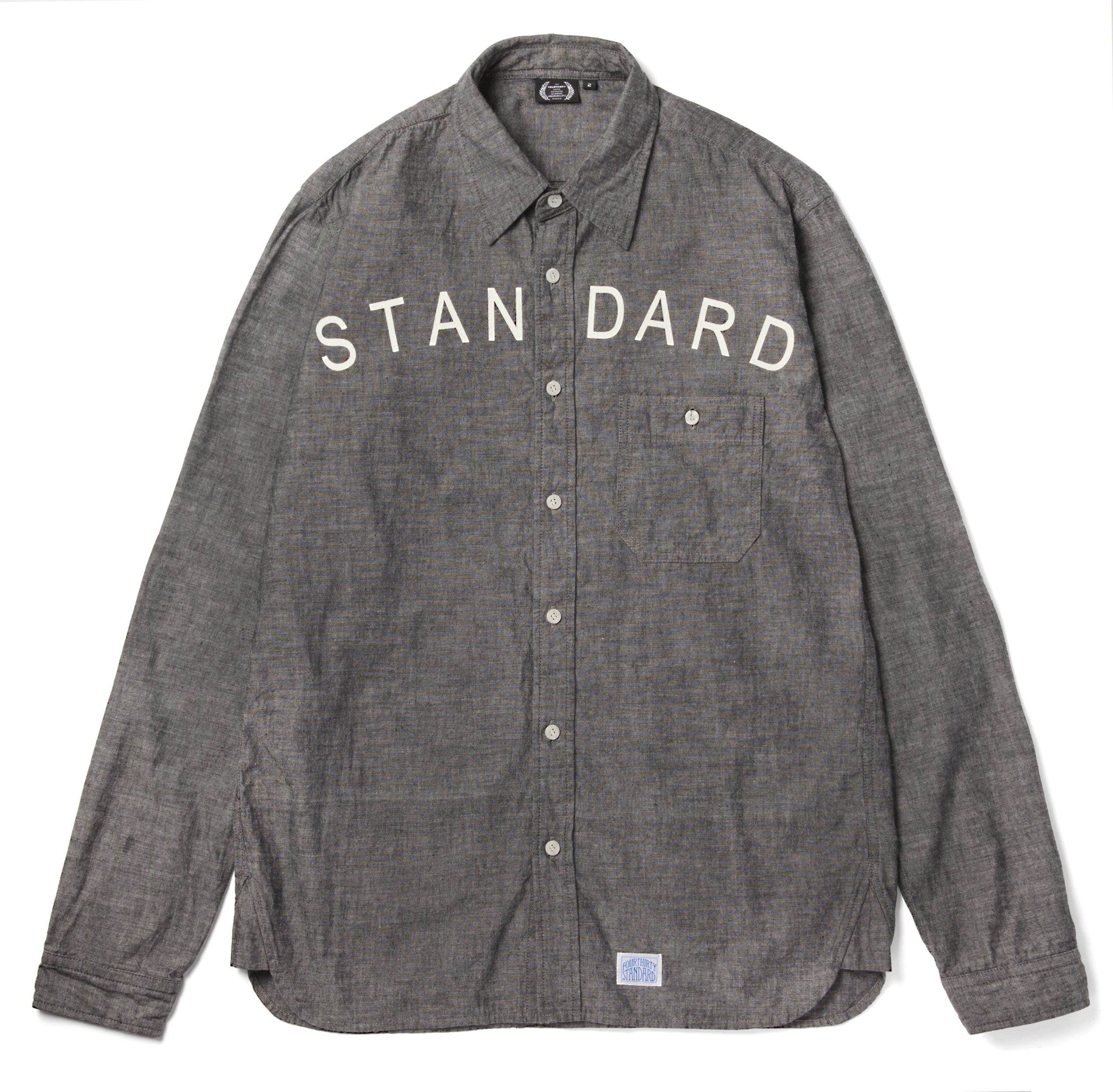 FTY-14-129 L_S STD LOGO CHAMBRAY SHIRTS BLK 1.jpg