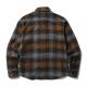 FLANNEL DOUBLE CLOSURE SHIRT(CLUCT:)