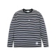 BORDER T SHIRT L/S(SEVENTY FOUR:)