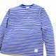 BORDER T SHIRT L/S(SEVENTY FOUR:)