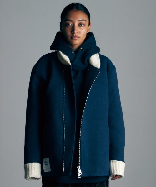 VIRGO:Slanted pharaoh jacket :: DOARAT/CLUCT/VIRGO/430 VIRGO:Slanted pharaoh jacket :: DOARAT/CLUCT/VIRGO/430